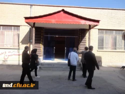 بازدید آقای غلامرضا دانشور خیر محترم و واقف زمین دانشگاه فرهنگیان واحد دانشور  9