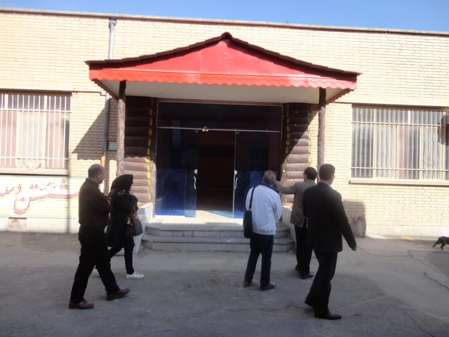 بازدید آقای غلامرضا دانشور خیر محترم و واقف زمین دانشگاه فرهنگیان واحد دانشور  9