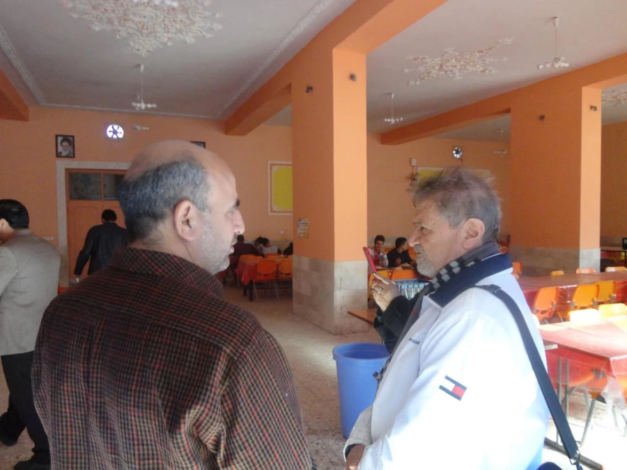 بازدید آقای غلامرضا دانشور خیر محترم و واقف زمین دانشگاه فرهنگیان واحد دانشور  10