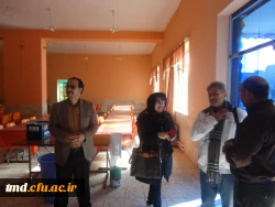 بازدید آقای غلامرضا دانشور خیر محترم و واقف زمین دانشگاه فرهنگیان واحد دانشور  11