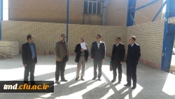 با حضور کارشناسان اداره کل نوسازی و سازمان مدیریت انجام شد : 
بازدید از پروژه ورزشگاه چند منظوره واحد دانشور نیشابور  2