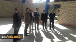 با حضور کارشناسان اداره کل نوسازی و سازمان مدیریت انجام شد : 
بازدید از پروژه ورزشگاه چند منظوره واحد دانشور نیشابور  3