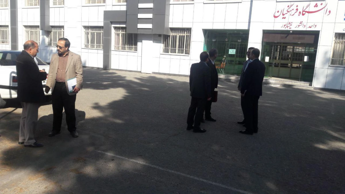 با حضور کارشناسان اداره کل نوسازی و سازمان مدیریت انجام شد : 
بازدید از پروژه ورزشگاه چند منظوره واحد دانشور نیشابور  4