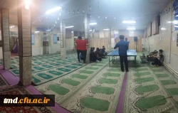 به مناسبت هفته بسیج و به همت انجمن ورزشی واحد دانشور برگزار شد : 
برگزاری مسابقات ورزشی تنیس روی میز 2