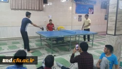 به مناسبت هفته بسیج و به همت انجمن ورزشی واحد دانشور برگزار شد : 
برگزاری مسابقات ورزشی تنیس روی میز 4