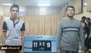 همزمان با فرارسیدن روز دانشجو انجام شد : 
برگزاری مسابقات تنیس روی میز با حضور دانشجویان