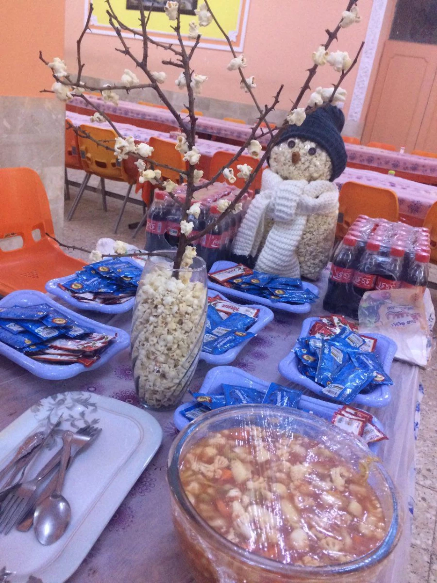 در آخرین شب پاییز و اولین شب زمستان و در جمع گرم دانشجویان انجام شد : 
دورهمی شب یلدا  در سرای دانشجویی دانشگاه فرهنگیان واحد دانشور نیشابور  10