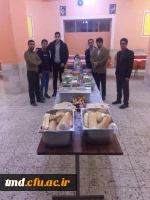 در آخرین شب پاییز و اولین شب زمستان و در جمع گرم دانشجویان انجام شد : 
دورهمی شب یلدا  در سرای دانشجویی دانشگاه فرهنگیان واحد دانشور نیشابور  11