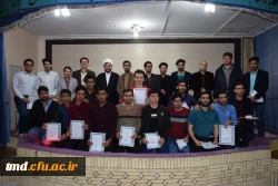 با حضور نماینده دفتر نهاد رهبری و اساتید داور انجام شد : 
مرحله نهایی مسابقات مناظره دانشجویی واحد دانشور نیشابور 4