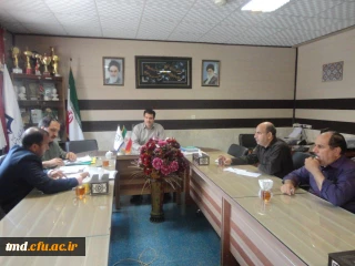 با حضور اعضای کارگروه اسکان نوروزی انجام شد : 
جلسه بررسی وضعیت اسکان نورورزی 98 در واحد دانشور