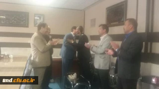 همزمان با روز بزرگداشت مقام جانباز انجام شد : 
تجلیل از کارکنان جانباز واحد دانشور