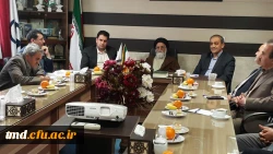 با حضور دکتر روشندل معاون محترم آموزشی دانشگاه فرهنگیان برگزار شد : 
بازدید از واحد دانشور و تشکیل جلسه با حضور مسئولین شهرستان 3