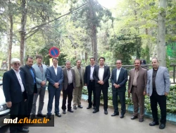 با حضور دکتر روشندل معاون محترم آموزشی دانشگاه فرهنگیان برگزار شد : 
بازدید از واحد دانشور و تشکیل جلسه با حضور مسئولین شهرستان 6