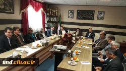 با حضور دکتر روشندل معاون محترم آموزشی دانشگاه فرهنگیان برگزار شد : 
بازدید از واحد دانشور و تشکیل جلسه با حضور مسئولین شهرستان 7