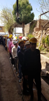 بمناسبت هفته سراهای دانشجویی و هفته سرآمدی آموزش برگزار شد : 
بازدید علمی دانشجویان از معادن فیروزه و نمک شهرستان نیشابور 7