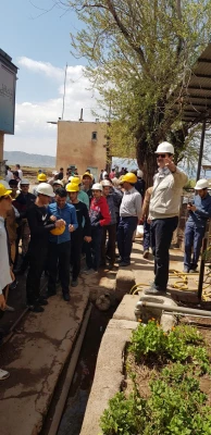 بمناسبت هفته سراهای دانشجویی و هفته سرآمدی آموزش برگزار شد : 
بازدید علمی دانشجویان از معادن فیروزه و نمک شهرستان نیشابور 8