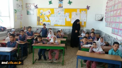 همزمان با هفته سرآمدی آموزش انجام شد : 
بازدید مهارت آموزان واحد دانشور از مدارس چند پایه روستایی