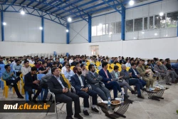 همزمان با دهه سرآمدی آموزش و هفته بزرگداشت مقام استادو معلم انجام شد : 
مراسم تجلیل از اساتید و دانشجو معلمان واحد  دانشور نیشابور 3