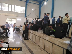 با حضور پر شور و نشاط دانشجویان جدیدالورود انجام شد : 
انجام مراحل ثبت نام و پذیرش در سراهای دانشجویی  مورخه سه شنبه 2 مهرماه 98 2