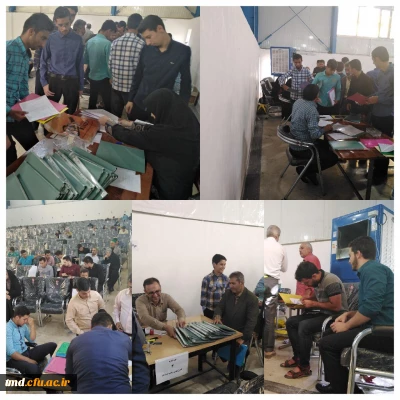 با حضور پر شور و نشاط دانشجویان جدیدالورود انجام شد : 
انجام مراحل ثبت نام و پذیرش در سراهای دانشجویی  مورخه سه شنبه 2 مهرماه 98