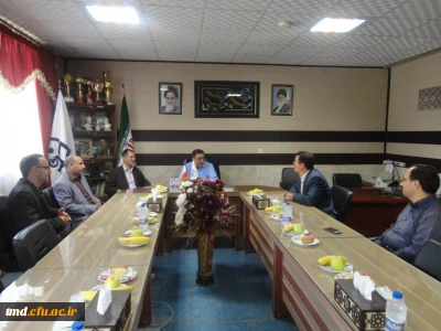 با حضور دکتر انصاری راد معاون دانشجویی دانشگاه فرهنگیان انجام شد : 
بازدید از دانشگاه فرهنگیان واحددانشور نیشابور 