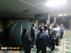 در راستای آشناییِ دانشجومعلمان با  نجوم و ناشناخته های آسمان در دانشگاه فرهنگیان واحد نیشابور برگزارشد:
تماشای آسمان شب در فانوس خیال  2