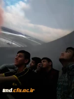 در راستای آشناییِ دانشجومعلمان با  نجوم و ناشناخته های آسمان در دانشگاه فرهنگیان واحد نیشابور برگزارشد:
تماشای آسمان شب در فانوس خیال  7