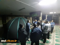در راستای آشناییِ دانشجومعلمان با  نجوم و ناشناخته های آسمان در دانشگاه فرهنگیان واحد نیشابور برگزارشد:
تماشای آسمان شب در فانوس خیال  8
