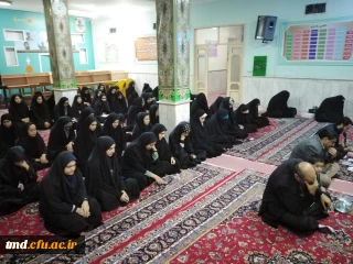 همزمان با ایام اربعین حسینی (ع) انجام شد : 
برگزاری مراسم زیارت عاشورا در واحد خواهران 