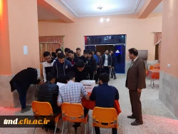 با حضور پرشور دانشجویان برگزار شد : 
برگزاری انتخابات انجمن ورزشی  5