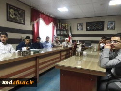 با حضور مسئول محترم نهاد مقام معظم رهبری در دانشگاه فرهنگیان خراسان رضوی انجام شد : 
نشستی صمیمانه با دانشجویان فعال فرهنگی در واحد دانشور نیشابور 2