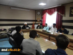 با حضور مسئول محترم نهاد مقام معظم رهبری در دانشگاه فرهنگیان خراسان رضوی انجام شد : 
نشستی صمیمانه با دانشجویان فعال فرهنگی در واحد دانشور نیشابور 3