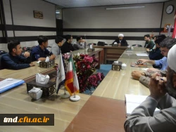 با حضور مسئول محترم نهاد مقام معظم رهبری در دانشگاه فرهنگیان خراسان رضوی انجام شد : 
نشستی صمیمانه با دانشجویان فعال فرهنگی در واحد دانشور نیشابور 4