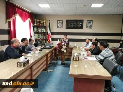 با حضور اعضای شورای اداری برگزار شد : 
جلسه هماهنگی برگزاری مراسم روز دانشجو  2