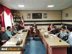 با حضور اعضای شورای اداری برگزار شد : 
جلسه هماهنگی برگزاری مراسم روز دانشجو  2