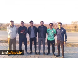 به همت انجمن ورزشی واحد دانشور و همزمان با  فرارسیدن روز دانشجو انجام شد : 
برگزاری مسابقه دو استقامت  2