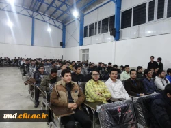 همزمان با روز دانشجو انجام شد : 
مراسم جشن و بزرگداشت مقام دانشجو در واحد دانشور نیشابور 5