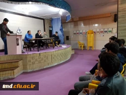 همزمان با روز دانشجو انجام شد : 
جلسه پرسش و پاسخ با حضور مسئولین واحد دانشور پیرامون مسائل صنفی ، رفاهی و آموزشی و پژوهشی 3