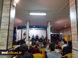 همزمان با روز دانشجو انجام شد : 
جلسه پرسش و پاسخ با حضور مسئولین واحد دانشور پیرامون مسائل صنفی ، رفاهی و آموزشی و پژوهشی 4