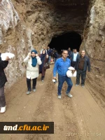 همزمان با هفته پژوهش انجام شد : 
بازدید دانشجویان مقطع کارشناسی ناپیوسته از معادن نمک و فیروزه نیشابور  2