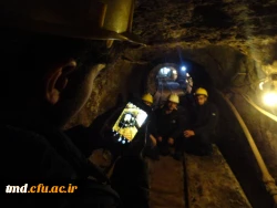 همزمان با هفته پژوهش انجام شد : 
بازدید علمی دانشجویان از معاون فیروزه و نمک شهرستان نیشابور  2