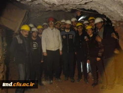 همزمان با هفته پژوهش انجام شد : 
بازدید علمی دانشجویان از معاون فیروزه و نمک شهرستان نیشابور  3