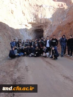 همزمان با هفته پژوهش انجام شد : 
بازدید علمی دانشجویان از معاون فیروزه و نمک شهرستان نیشابور  6