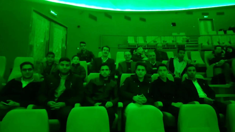 با حضور اساتید و دانشجویان واحد دانشور انجام شد : 
مراسم افتتاح بزرگترین افلاک نمای شرق کشور در شهرستان نیشابور  4