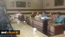 با حضور کارکنان واحد دانشور برگزار شد : 
برگزاری جلسه شورای اداری واحد دانشور  2