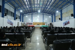 به همت بسیج دانشجویی واحد دانشور برگزار شد : 
همایش سیاسی چهل و یک سال مقاومت  به مناسبت طلیعه چهل و یکمین سالگرد پیروزی انقلاب اسلامی 6