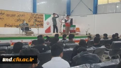 با همکاری سازمان جوانان هلال احمر و در قالب تفاهم نامه همکاری انجام شد : 
برگزاری کارگاه  آموزشهای امداد و نجات ویژه کلیه دانشجویان ورودی 98 3