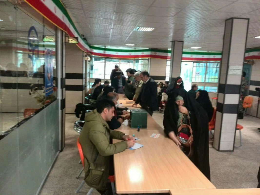 همراه و همگام با امت حزب الله و در پاسخ به ندای مقام معظم رهبری انجام شد : 
حضور پرشور و نشاط در انتخابات مجلس شورای اسلامی  6