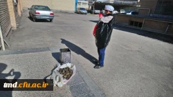 در راستای پیشگیری و مقابله با ویروس کرونا انجام شد : 
ضد عفونی و نظافت عمومی فضای سراهای دانشجویی ، کلاسها ، آشپزخانه و سالن های واحد دانشور  13