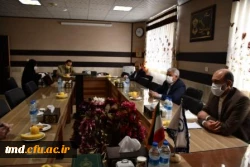 با حضور آقای مهندس قامتی معاون محترم استاندار و فرماندار ویژه شهرستان انجام شد : 
بازدید میدانی از واحد دانشور و پیگیری طرحهای توسعه دانشگاه  3